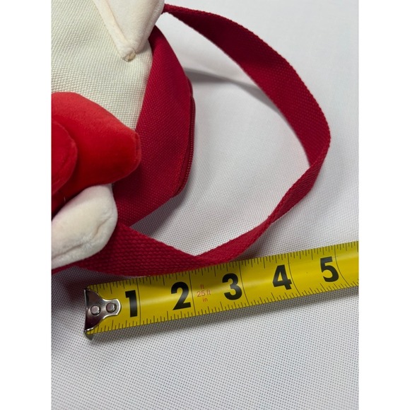 Hello Kitty Red & White Canvas Tote Bag – New Without Tags - Picture 11 of 12